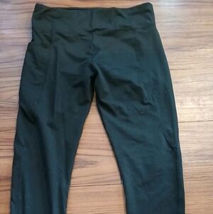 XL Girls Justice Leggings With Breathable Design On Lower Legs